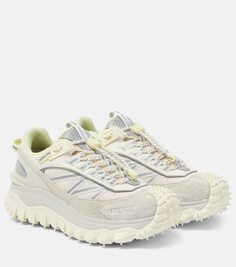 Кожаные кроссовки trailgrip Moncler, белый