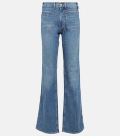 Расклешенные джинсы средней посадки Polo Ralph Lauren, красный
