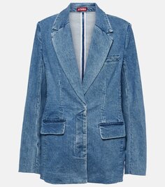 Джинсовый пиджак maxwell Staud, синий