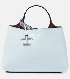 Сумка через плечо t timeless из микрокожи Tod&apos;S, синий Tod’S