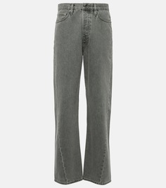 Перекрученные прямые джинсы Toteme, серый TotÊme
