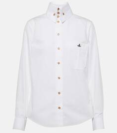 Классическая рубашка krall из хлопка Vivienne Westwood, белый