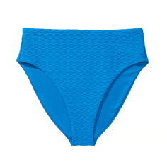 Плавки бикини Victoria&apos;s Secret Swim Mix &amp; Match High-Waist Full-Coverage Fishnet, синий