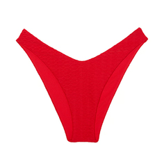 Плавки бикини Victoria&apos;s Secret Swim Mix &amp; Match Brazilian Fishnet, красный