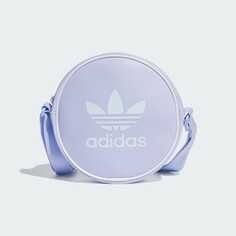 Сумка adidas Adicolor Classic Round, светло-фиолетовый