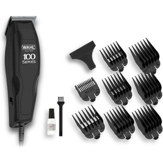 Мужская машинка для стрижки волос Home Pro 100 с аксессуарами и 8 насадками-гребнями, Wahl