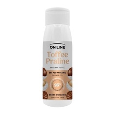 Гель для душа On Line Toffee Praline для чувствительной кожи 400мл, Forte Sweeden