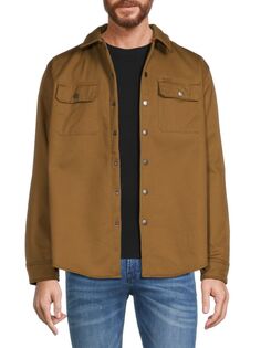 Куртка-рубашка на подкладке из искусственного меха Matix, цвет Wood