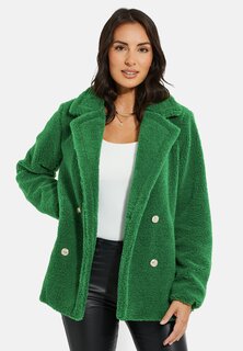 Пальто короткое Threadbare, зеленый