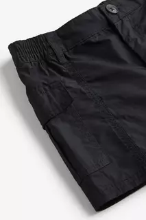 Короткие брюки-карго H&amp;M, черный H&M