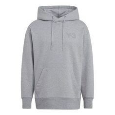 Толстовка Men&apos;s Y-3 SS21 Logo Drawstring Gray, серый