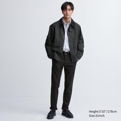 Узкие брюки-чиносы UNIQLO, черный