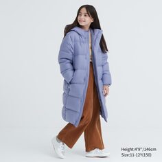 Детский пуховик (водоотталкивающий) UNIQLO, синий