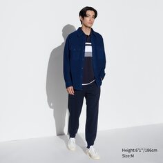 Джоггеры UNIQLO, темно-синий