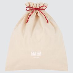 Подарочная сумка (многоразовая сумка) UNIQLO, молочный