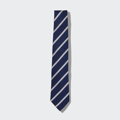 Шелковый галстук UNIQLO, серый