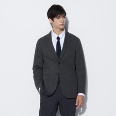 Куртка Comfort 2B (стандартная длина рукава) UNIQLO, темно-серый