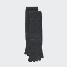Носки на палец UNIQLO, темно-серый