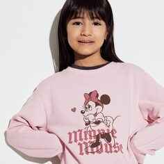 Толстовка Disney Collection (с длинным рукавом) UNIQLO, розовый