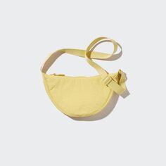 Круглая мини-сумка на плечо UNIQLO, желтый