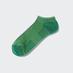 Спортивные короткие носки UNIQLO, зеленый