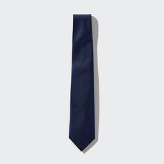 Шелковый галстук UNIQLO, синий