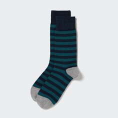 Полосатые носки UNIQLO, темно-синий