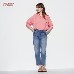 Джинсы с напуском (comptoir de cotonnier) UNIQLO, синий