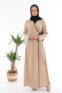 Молитвенное платье с завязками из норки medipek, коричневый