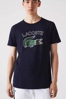 МОРСКАЯ ФУТБОЛКА для мужчин Lacoste, синий