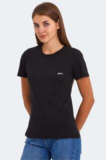 KORNELI I Женская футболка черная Slazenger, черный