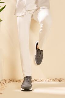 Мужская повседневная обувь антрацитового цвета Yaya by Hotiç, серый