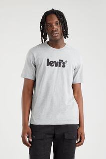 Мужская серая футболка Levi&apos;s, серый Levis