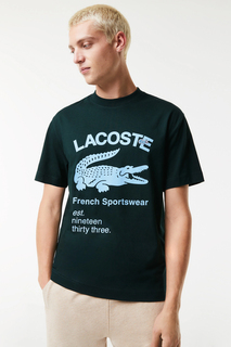 Мужская футболка SINOPLE Lacoste, зеленый