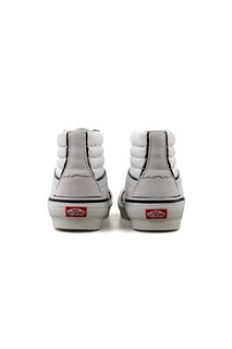 Sk8 Hi Reconstruct унисекс двухслойные отрывающиеся замшевые повседневные туфли Vn0005ukqjm1 белые Vans, белый