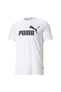 Мужская футболка с логотипом Ess Puma, белый