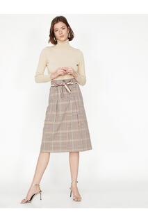 Женская кофейная юбка Koton, серый