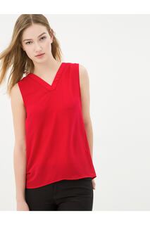 Женская красная блузка Koton, красный