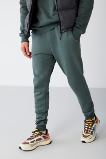 Мужские спортивные штаны Jeremiyah стандартного кроя с гибким тканевым поясом и эластичным карманом GRIMELANGE, зеленый