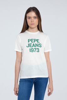 Футболка, белый Pepe Jeans