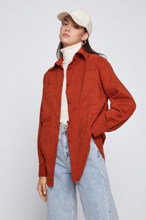 Женская куртка плитка Koton, оранжевый
