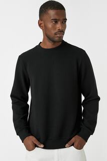 Мужской черный свитер Koton