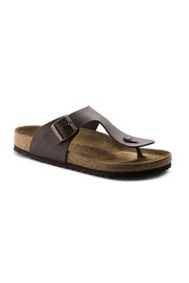 Мюли - Коричневые - Плоские Birkenstock, коричневый