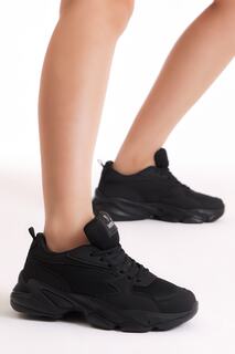 Черная спортивная обувь унисекс Zyp Tonny Black, черный