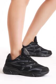 Черная спортивная обувь унисекс с подошвой Faylon Tonny Black, черный
