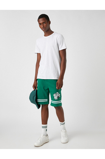 Баскетбольные шорты с принтом Brooklyn Koton, зеленый