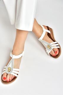 Белые повседневные женские сандалии Fox Shoes, белый