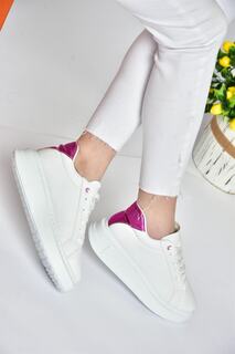 Белые/фуксии Женская спортивная обувь Кроссовки Fox Shoes, белый