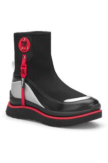 Черные красные женские ботинки DARK SEER, черный