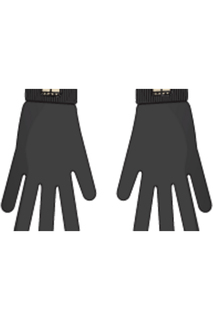Перчатки - Черные - Повседневные Tommy Hilfiger, черный